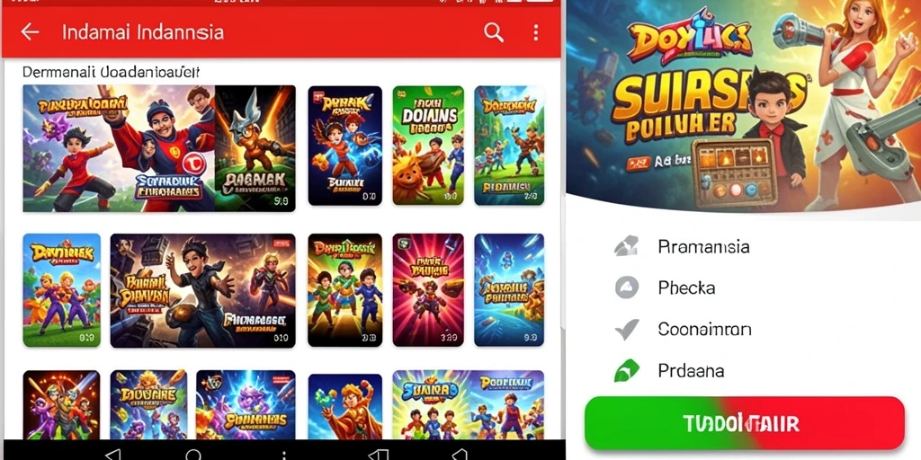 Screenshot fitur sistem reward yang menarik.