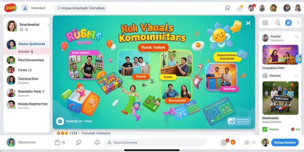 Layar pertempuran yang dinamis dengan efek visual menarik.