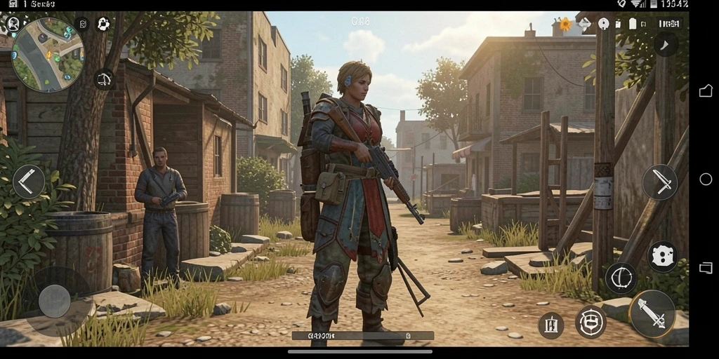 Screenshot menunjukkan fitur multiplayer yang seru.
