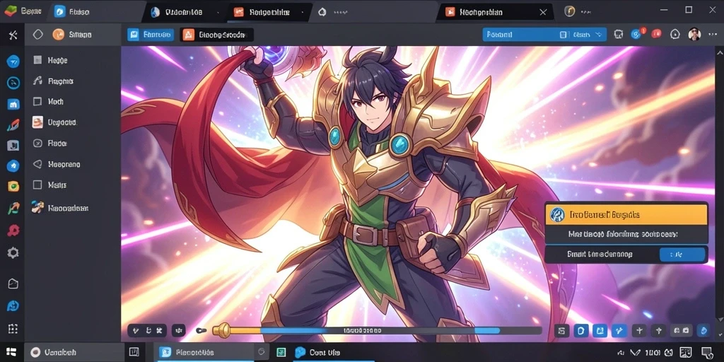 Grafis yang memukau dengan efek visual yang keren.